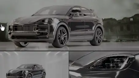 Download Resident Evil Requiem Porsche Cayenne Turbo GTF Model