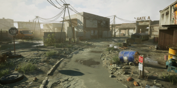 Download UnrealEngine Urban Abandoned District – Scene Crack