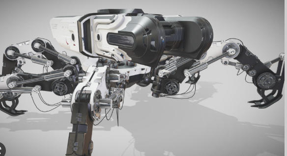 Download SketchFab Insect Mecha Model Crack