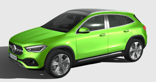 Download SketchFab Mercedes-Benz GLA200 2021 Model Crack