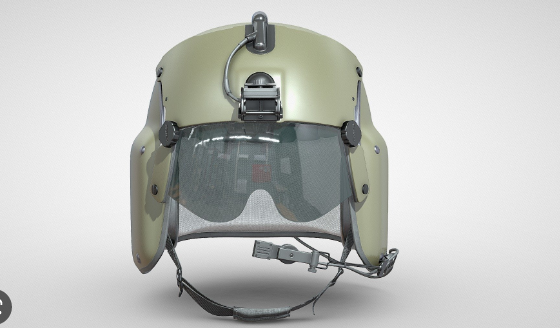 Download SketchFab Pilot Helmet Gentex HGU 56P Model Crack