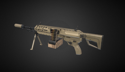 Download SketchFab Sig XM250 Model Ripped