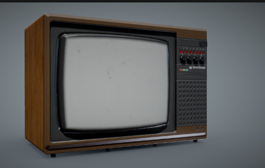 Download SketchFab Soviet TV Elektron Brown 2021 Model Crack