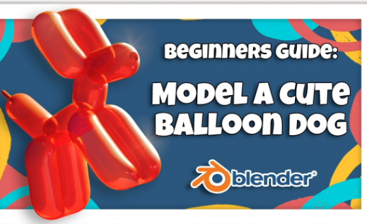 Download SkillShare – Blender 3D Learn to Model a Balloon Dog Course FREE