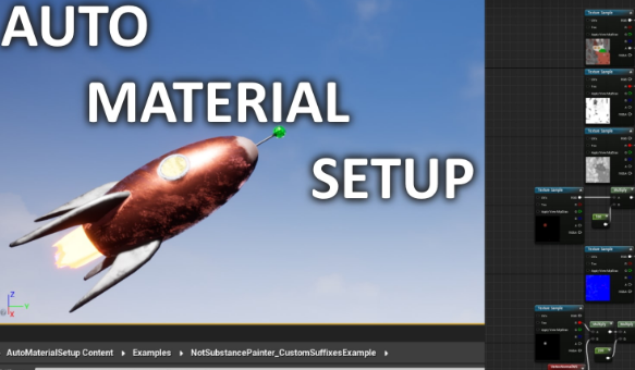 Download Unreal Engine 5.0 – Auto Material Setup v1.2 Crack 2023