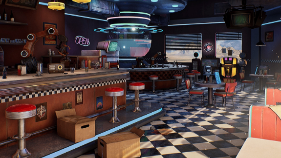 Download Unreal Engine 5.0 – Restaurant – American Restaurant Environment
