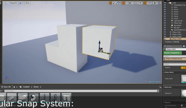 Download Unreal Engine 5.1 – Modular Snap System Complete