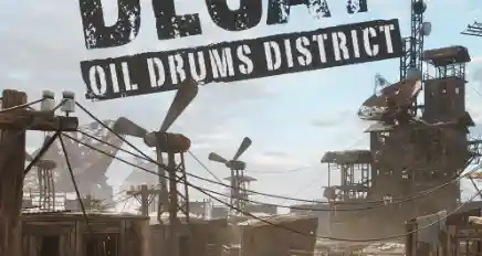 Download Unreal Engine Decay Oil Drums District Full Free