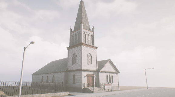 Download Unreal Engine – Abandoned Church Building Crack