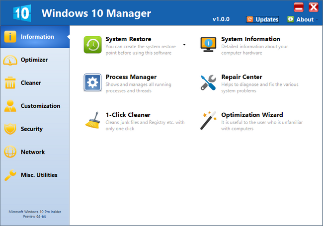 Download Yamicsoft Windows 10 Manager 1.0.9 DC + Keygen [ [Latest]