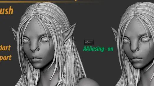Download Zbrush real-time Anti-Aliasing effect Plugin Cracked
