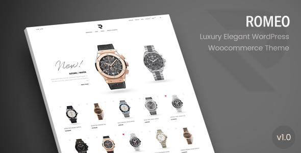 Download Romeo v1.0 – Luxury Modern WooCommerce WordPress Theme | Free Nulled Scripts