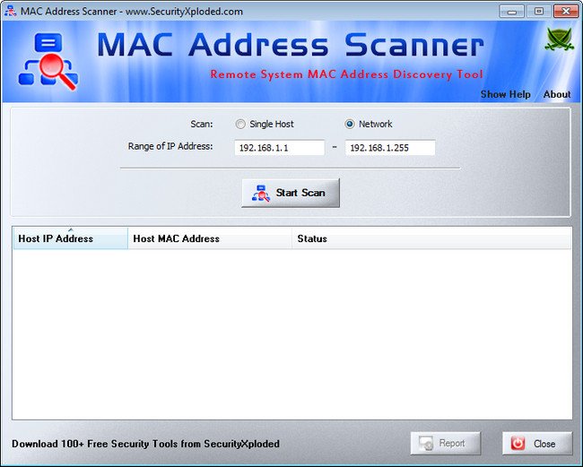 Download MAC Address Scanner 7.0
