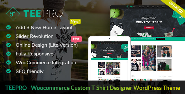 Download TEEPRO v2.1.1 – Woocommerce Custom T-Shirt Designer | Free Nulled Scripts