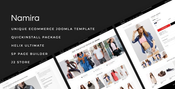 Namira v1.1.2 - Unique eCommerce J2Store Joomla Template