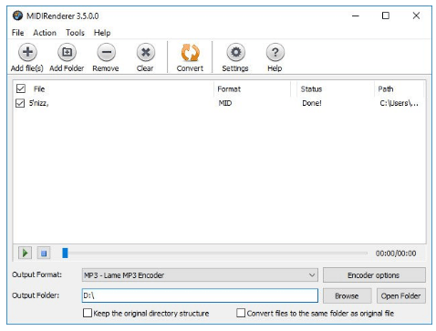 Abyssmedia MIDIRenderer