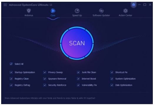 Download Advanced SystemCare Ultimate 17.5.0.133 Portable