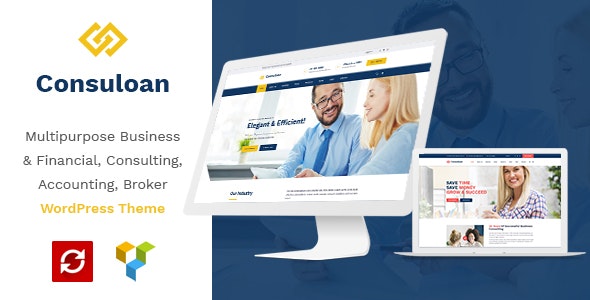 Consuloan v1.0.8 - Multipurpose Consulting WordPress Theme