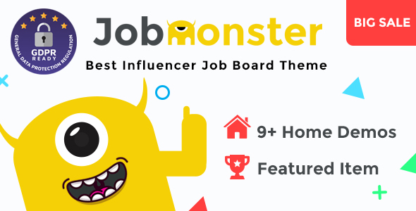 Jobmonster v4.5.2.8 - Job Board WordPress Theme