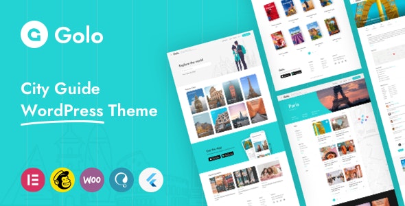 Golo v1.3.1 - City Guide WordPress Theme