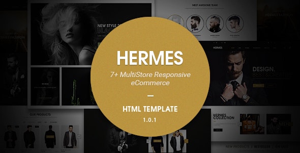 Hermes v1.0.1 - Multi Store Responsive HTML Template