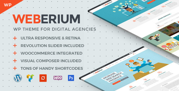 Weberium v1.3 - Theme Tailored for Digital Agencies