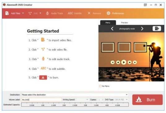 Download Aiseesoft DVD Creator 5.2.70 Portable [Latest]