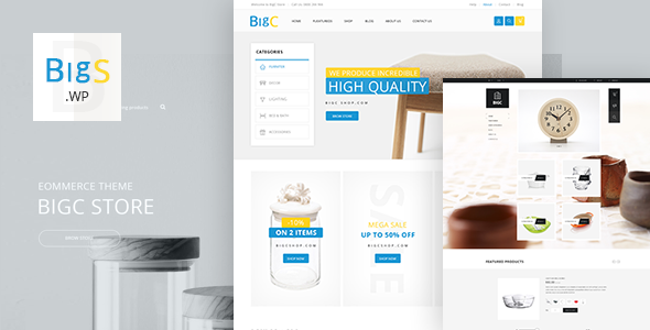 BigShop v3.2 - Responsive WooCommerce Theme