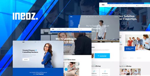 Download Ineoz – Consulting & Finance Business PSD Template | Free Nulled Scripts