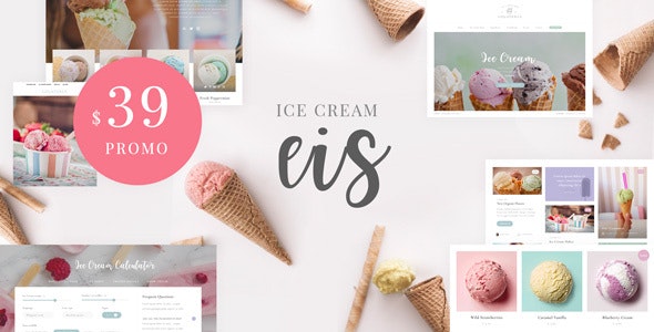 Eis v1.1 - Ice Cream Shop WordPress Theme