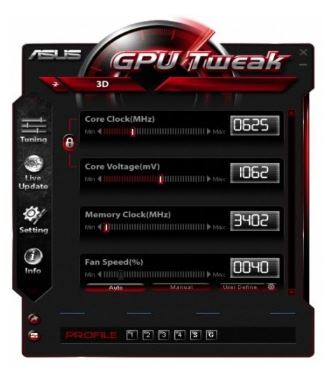 Download ASUS GPU Tweak III v1.9.8.0