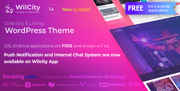 Wilcity v1.1.7.1 - Directory Listing WordPress Theme