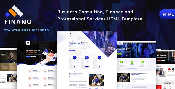 Finano v1.0 - Consulting Finance HTML Theme