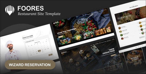 Foores v1.0 - Restaurant Site Template