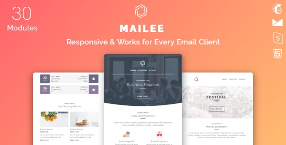 Mailee v1.0 - Responsive Multipurpose Email Template