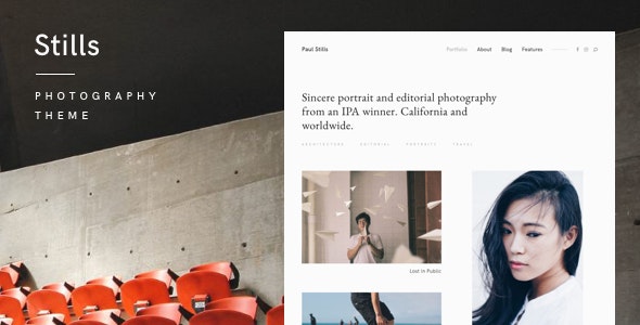 Stills v1.4.3 - A Focused WordPress Photography Theme