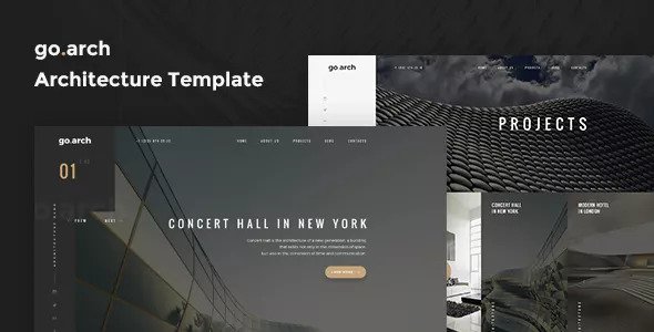 go.arch - Architecture & Interior Template
