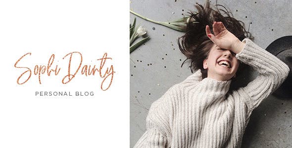Sophi Dainty v1.0 - Blog PSD Template
