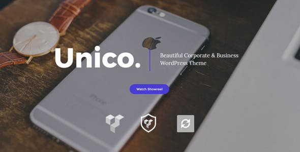 Unico v1.0 - Creative & Business WordPress Theme