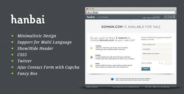 Download Hanbai – Multi-language domain for sale | Free Nulled Scripts