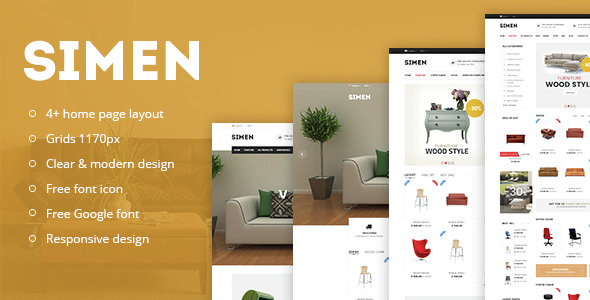 Download Simen – Responsive eCommerce Bootstrap Template | Free Nulled Scripts