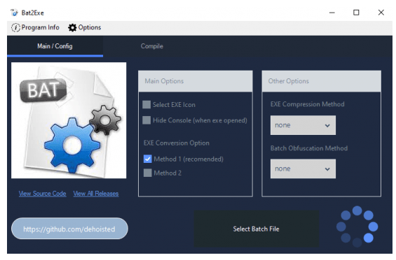Download Bat2Exe 2.1 [Latest]