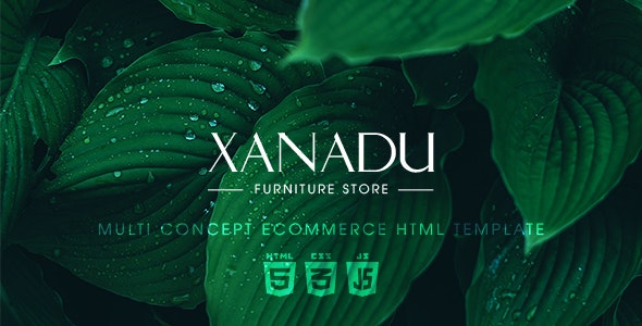 Xanadu v1.0 – Multi Concept eCommerce HTML Template