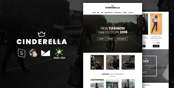 Cinderella v1.0 - E-commerce Responsive Email Template