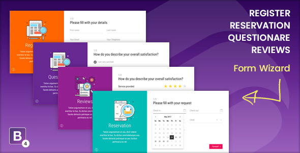 Download MAVIA – Register, Reservation, Questionare, Reviews form wizard | Free Nulled Scripts