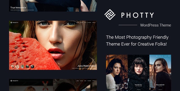 Photty v24.0 - Photography Wordpress Theme