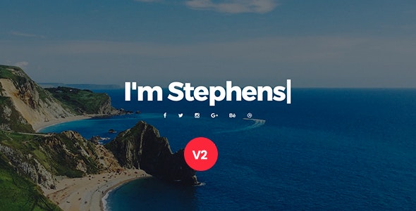 Stephens v2.0 - Personal Portfolio Template