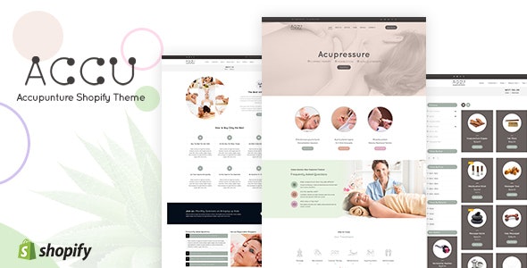Accu v1.0 - Shopify Medical Store, Health Shop & Massage
