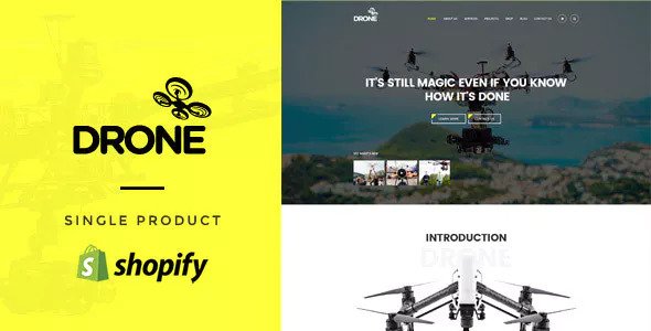Download Drone – Single Product Shopify Theme | Free Nulled Scripts