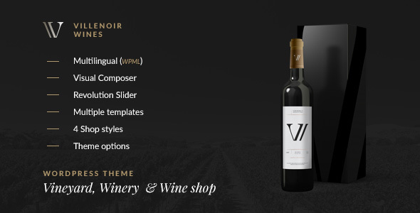 Villenoir v4.9 - Vineyard, Winery & Wine Shop